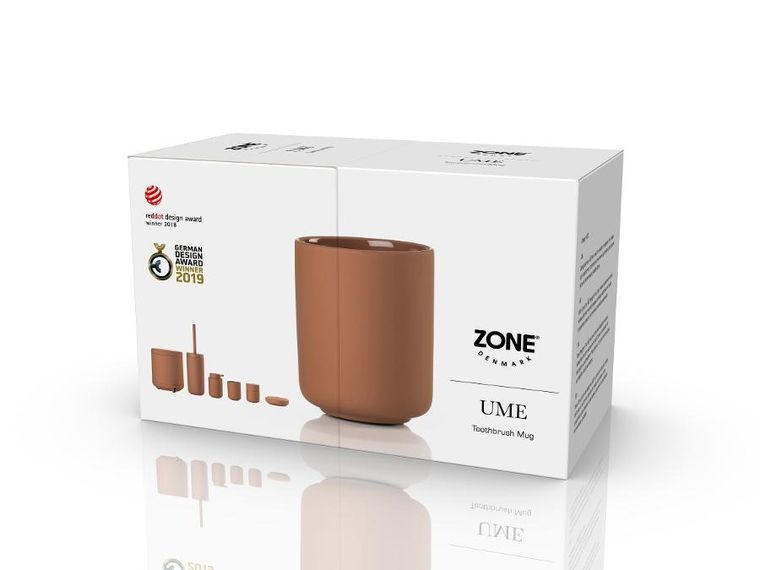 Zone Denmark, Ume, kubek na szczoteczki do zębów, terracotta