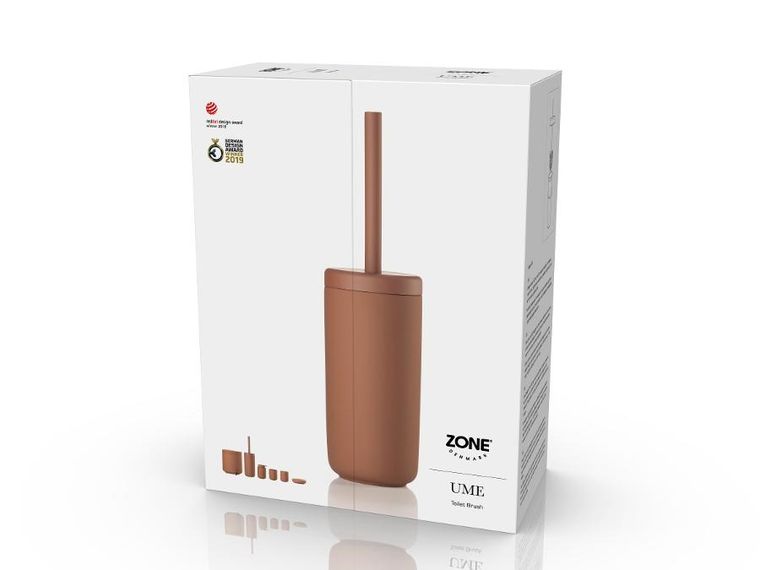 Zone Denmark, Ume, szczotka do WC, terracotta