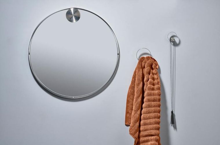 Zone Denmark, wieszak łazienkowy Hooked on Rings, średnica, 10 cm