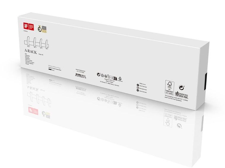 Zone Denmark, wieszak ścienny A-rack, black