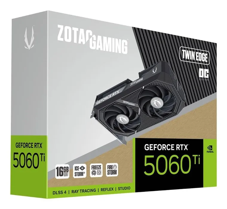 Zotac, GeForce, karta graficzna, RTX 5060 Ti Twin Edge OC 16GB