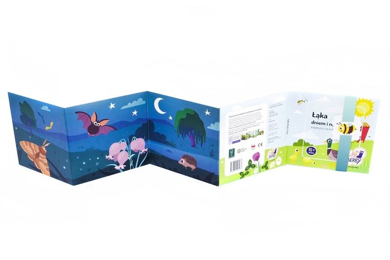 Zu&Berry. Łąka dniem i nocą. Podróżuj po książce 15m+