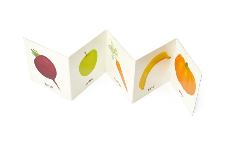 Zu&Berry. Moje pierwsze owoce i warzywa. Książeczka obrazkowa