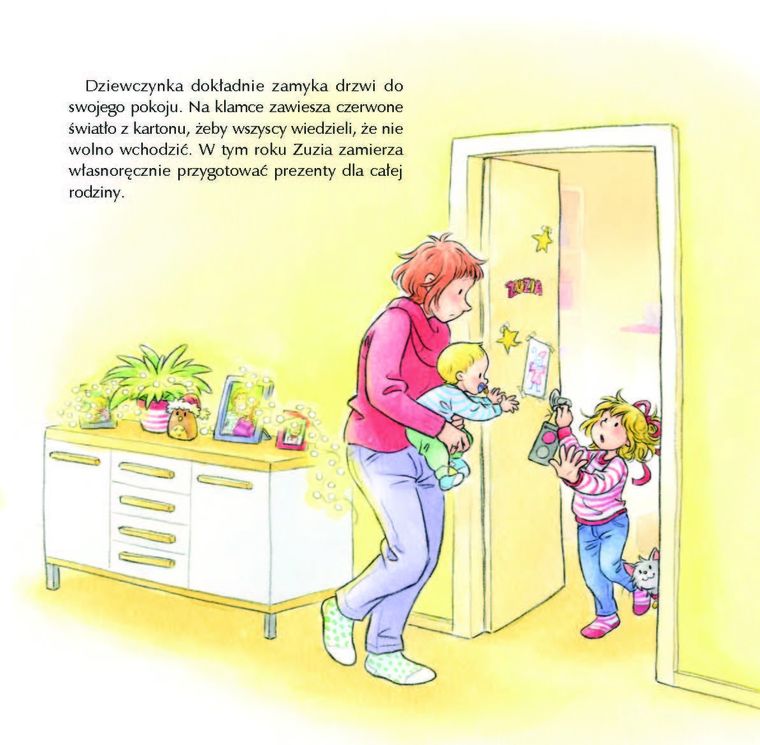 Zuzia przygotowuje prezenty. Mądra mysz