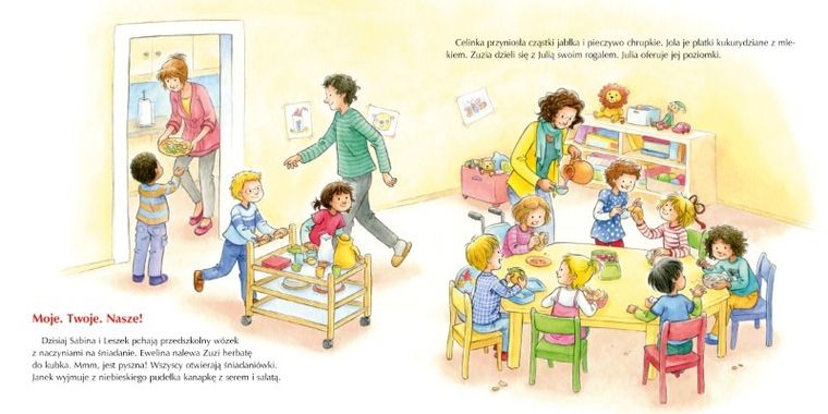 Zuzia uczy się dzielić, ufać i żyć w zgodzie. Mądra mysz