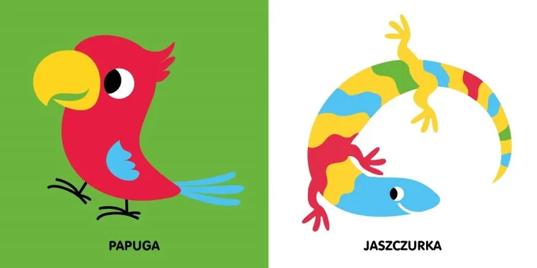 Zwierzęta w domu. Książeczka kontrastowa