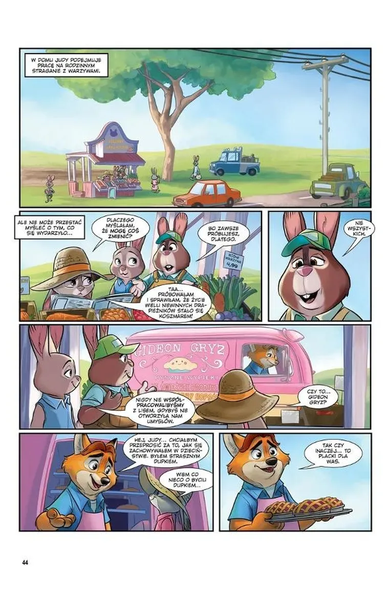 Zwierzogród. Magiczny świat Disneya w komiksie