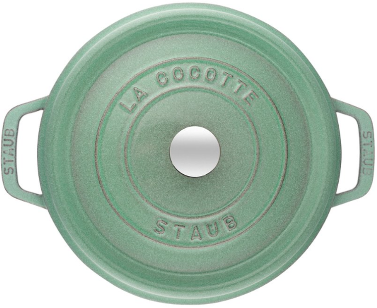 Zwilling, garnek żeliwny, okrągły, STAUB 40508-707-0, miętowy, 6.7l