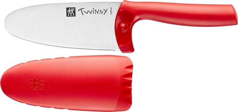Zwilling, Twinny, nóż szefa kuchni, 10 cm, czerwony
