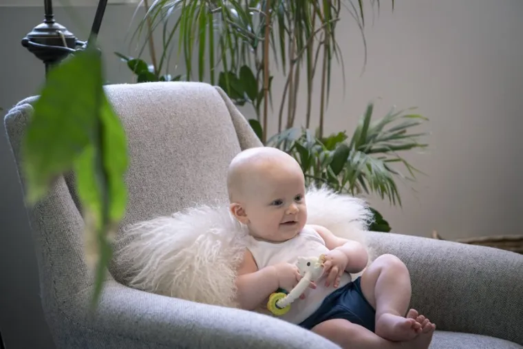 Żyrafa Sophie, gryzak z kolorowymi krążkami