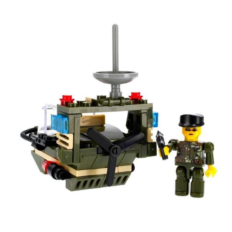 Alleblox, wojsko, klocki konstrukcyjne