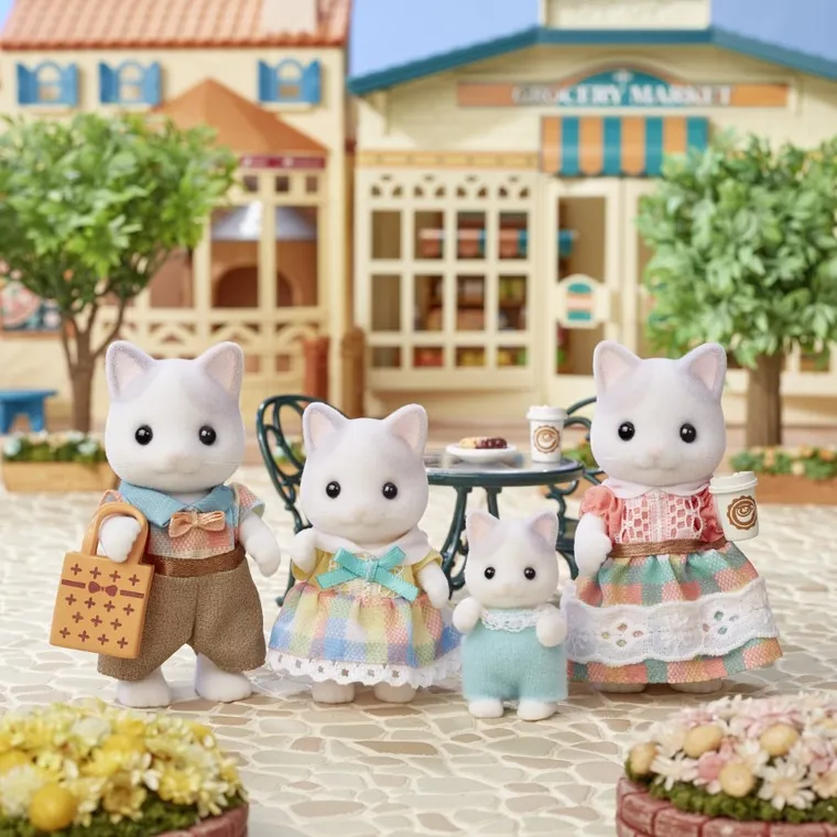Sylvanian Families, Rodzina kotków, zestaw figurek, 5738