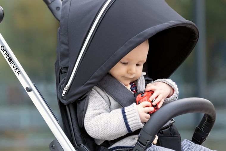 Chicco, One4Ever, wózek spacerowy z dwoma siedziskami, Pirate Black