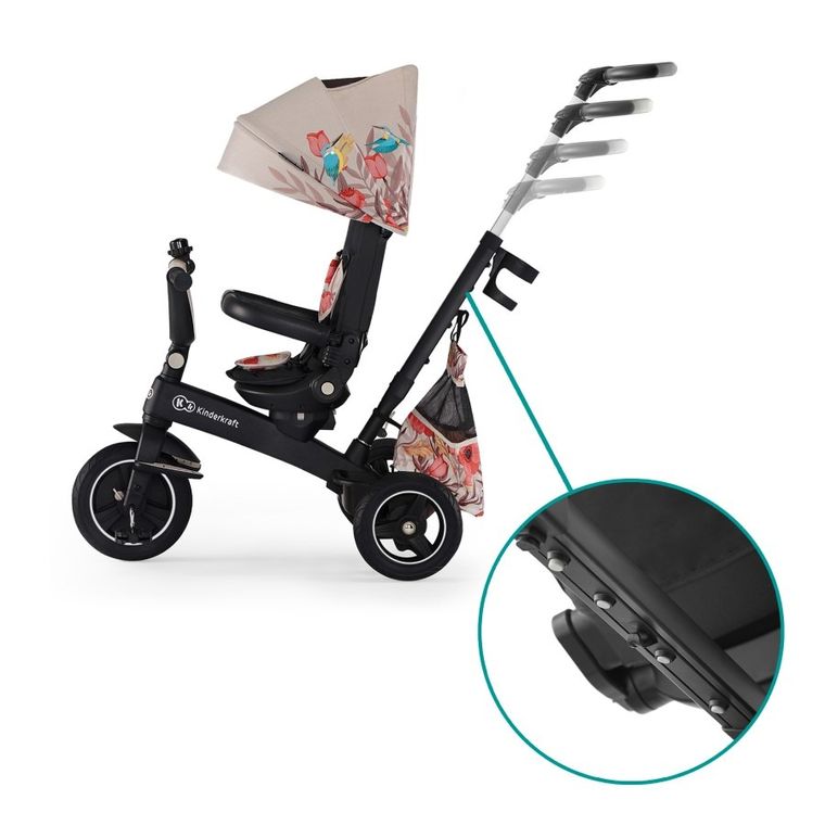 Kinderkraft, Easytwist, rowerek trójkołowy, Bird