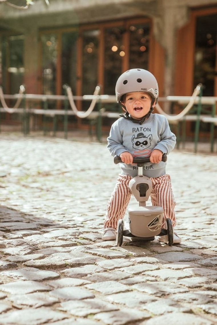 Scoot & Ride, Highwaykick 1, Lifestyle, jeździk i hulajnoga 2w1, Brown Lines