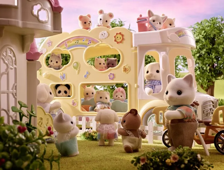 Sylvanian Families, Kolorowe Przedszkole, zestaw z figurkami, 5743
