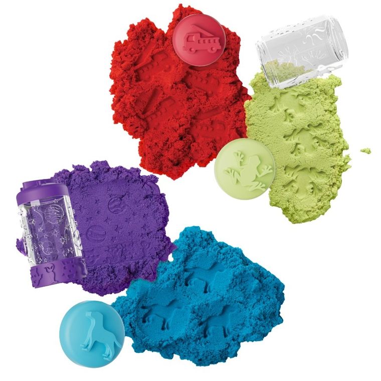 Wonder Factory, Never Dry Sand, piasek kinetyczny w tubie, 1 szt.