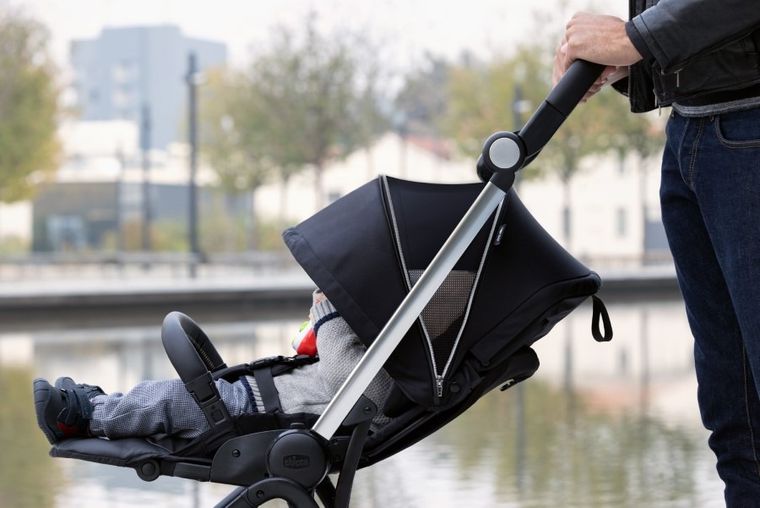 Chicco, One4Ever, wózek spacerowy z dwoma siedziskami, Pirate Black