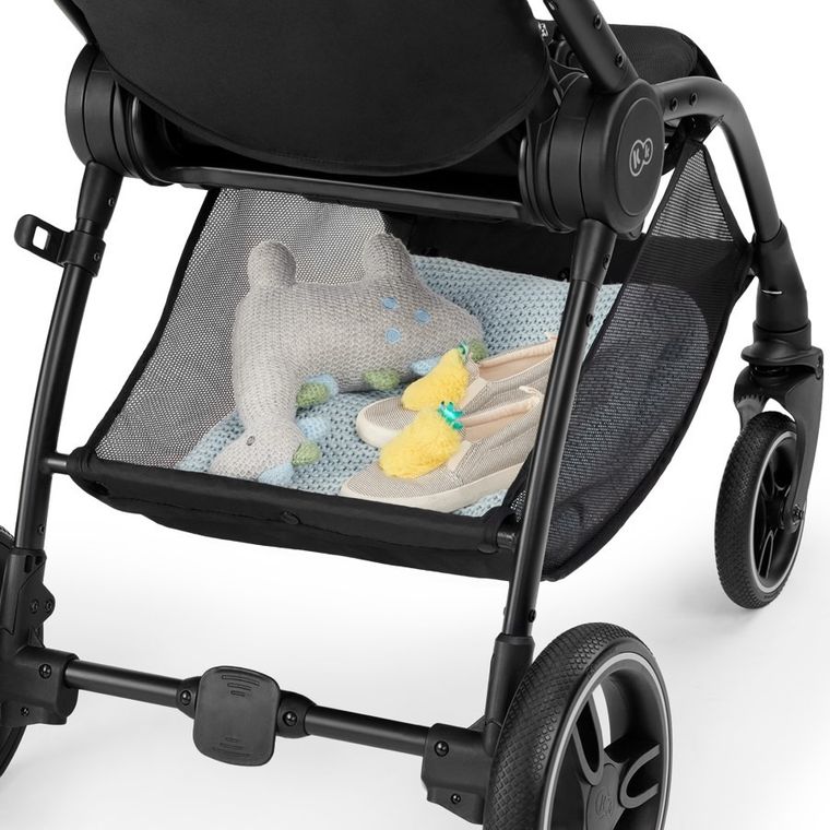 Kinderkraft, Evolution Cocoon, wózek wielofunkcyjny 2w1, Midnight Green