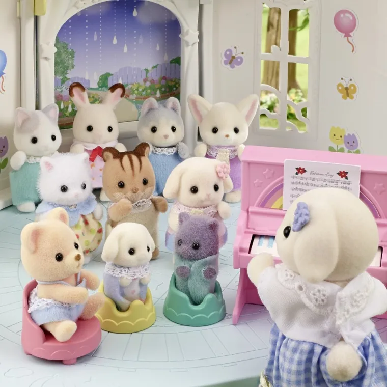 Sylvanian Families, Kolorowe Przedszkole, zestaw z figurkami, 5743