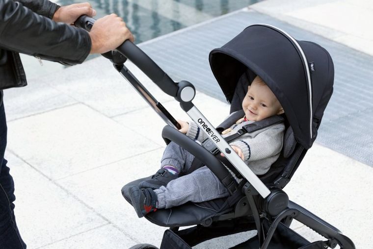 Chicco, One4Ever, wózek spacerowy z dwoma siedziskami, Pirate Black