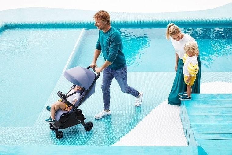 Easywalker, Jackey, kompaktowy wózek spacerowy, Steel Grey