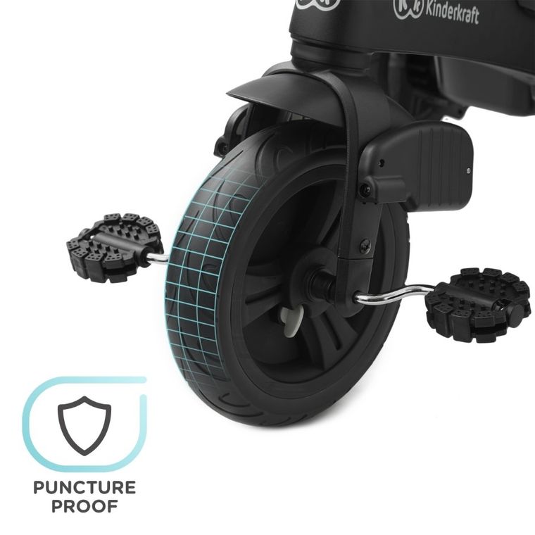 Kinderkraft, Twipper, rowerek trójkołowy, Green