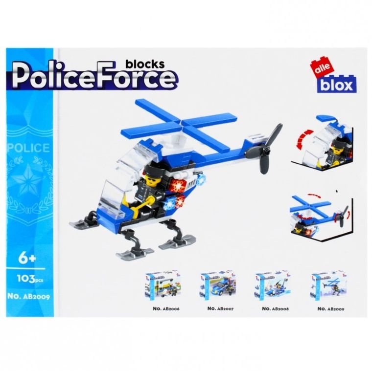 Alleblox, policja, klocki konstrukcyjne