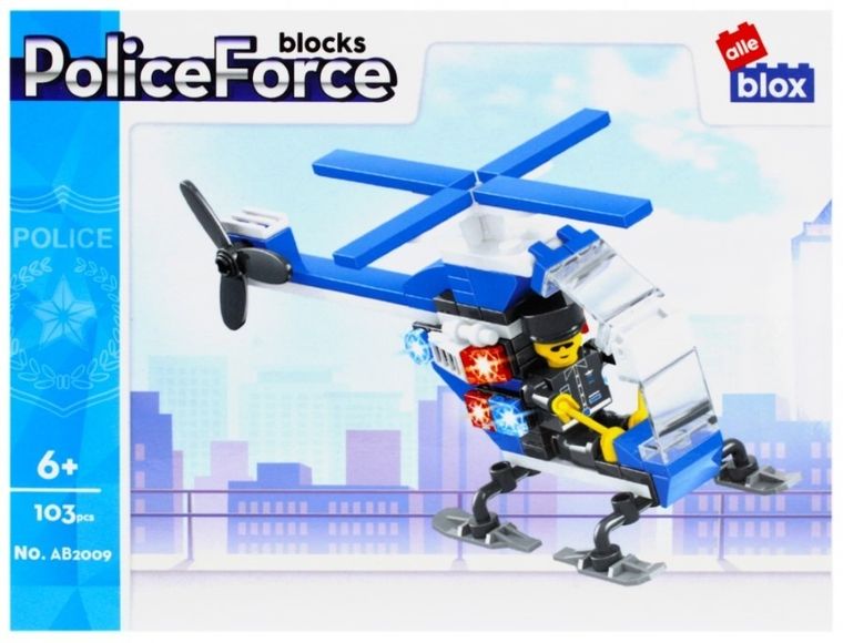 Alleblox, policja, klocki konstrukcyjne