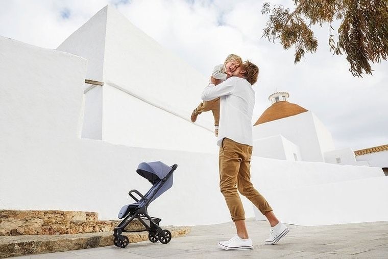 Easywalker, Jackey, kompaktowy wózek spacerowy, Steel Grey