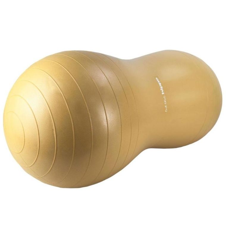 Find that Hippo, piłka do ćwiczeń typu peanut, złota, 100 cm