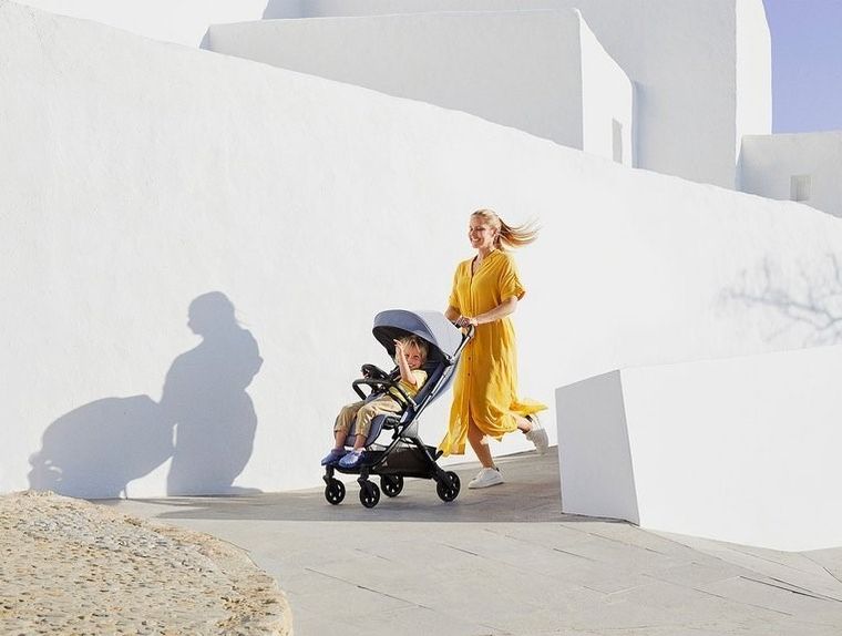 Easywalker, Jackey, kompaktowy wózek spacerowy, Steel Grey