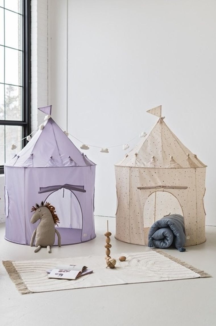 3 Sprouts, namiot dla dzieci, recycled, Terrazzo Beige