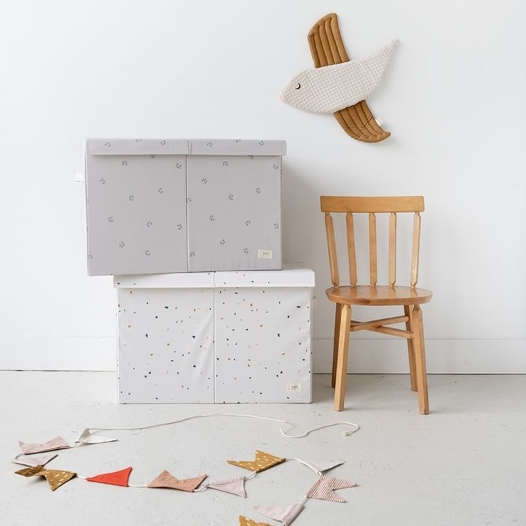 3 Sprouts, pudełko zamykane, recycled, blueberry taupe