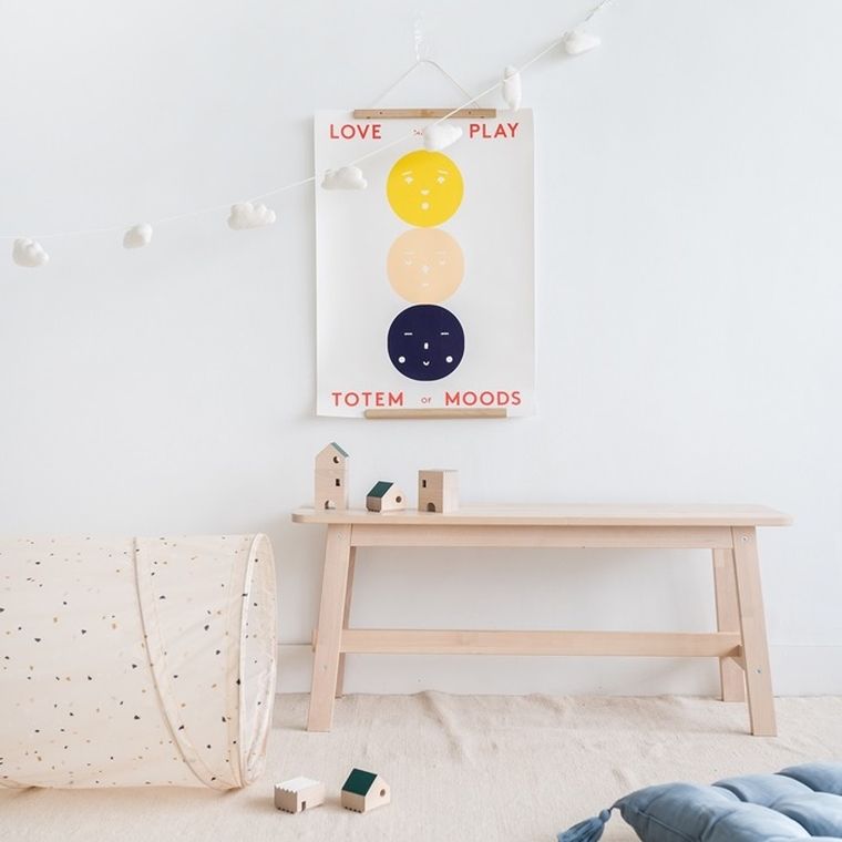 3 Sprouts, Terrazzo, tunel do zabawy, beige