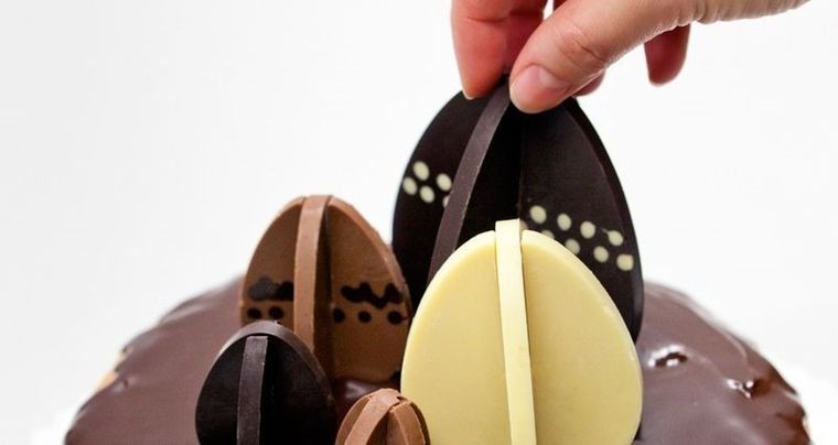 3D foremka do czekolady, jajka