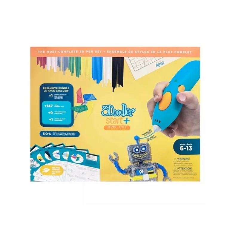 3Doodler, Start Plus, zestaw rozszerzony, długopis do druku 3D