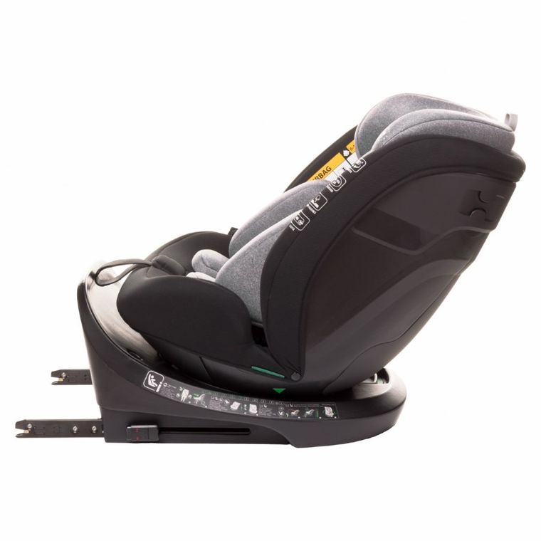 4BABY, Roto-Fix, fotelik samochodowy, grey, 40-150 cm