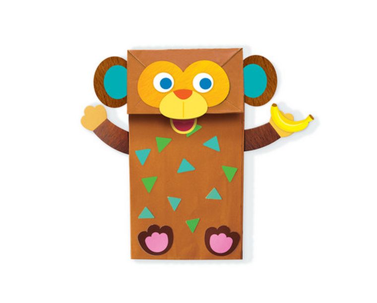 4M, Zestaw kreatywny, Papierowe pacynki