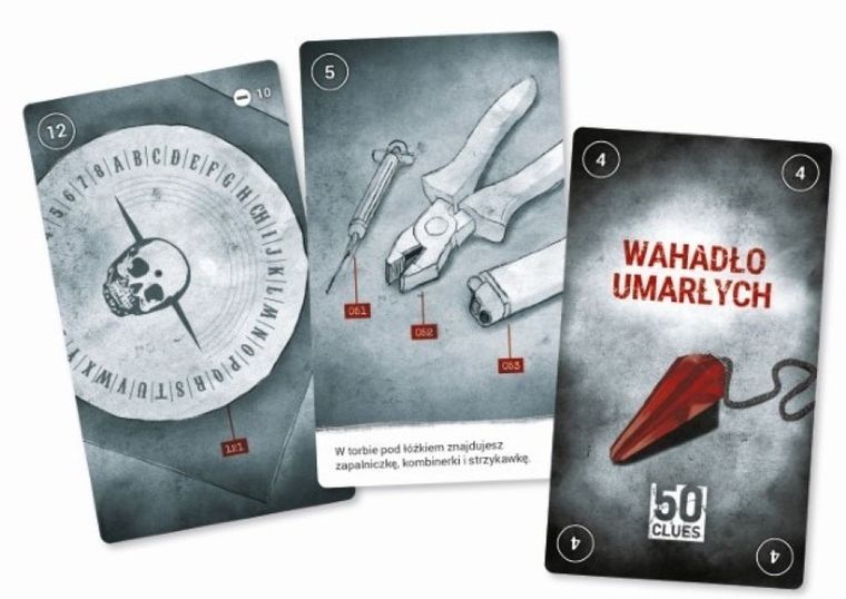 50 Clues, Leopold - Część 1, Wahadło umarłych, zagadki detektywistyczne, gra strategiczna