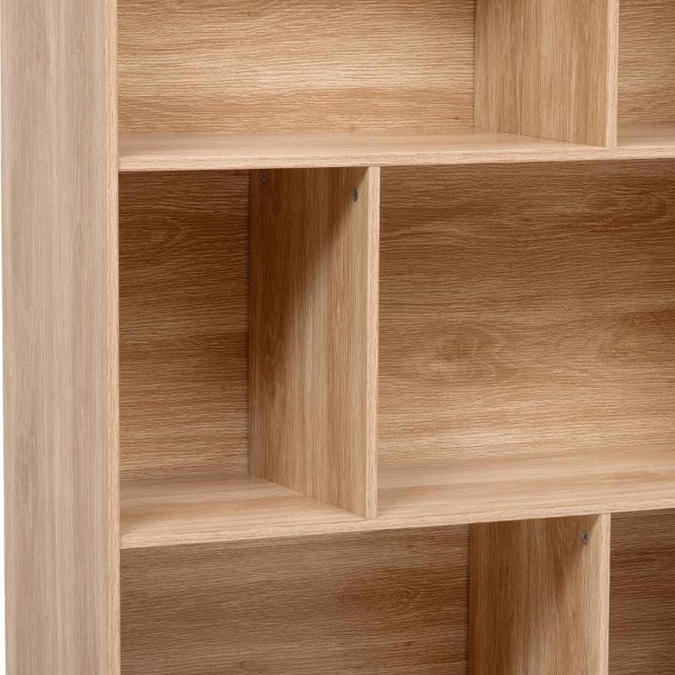 5five Simply Smart, Abana, regał na książki nieregularne półki wnęki, 80-30-160 cm