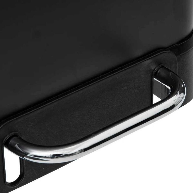 5five Simply Smart, kosz na śmieci dwukomorowy, Ariane, ze stali nierdzewnej, z pedałem, 2-30 l