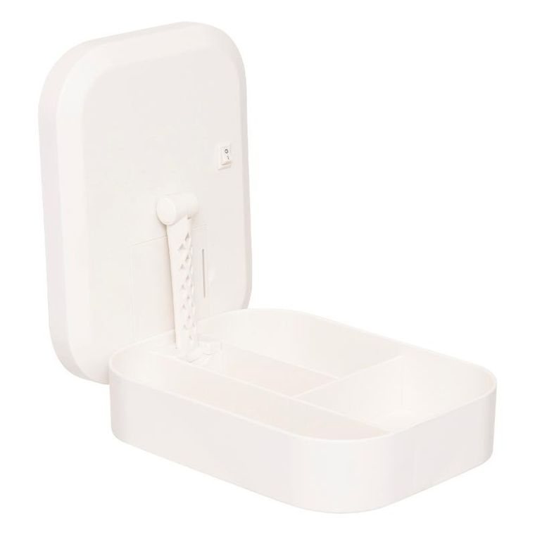 5five Simply Smart, Lumi, lusterko kosmetyczne 2w1 LED, 19,8-15-6 cm