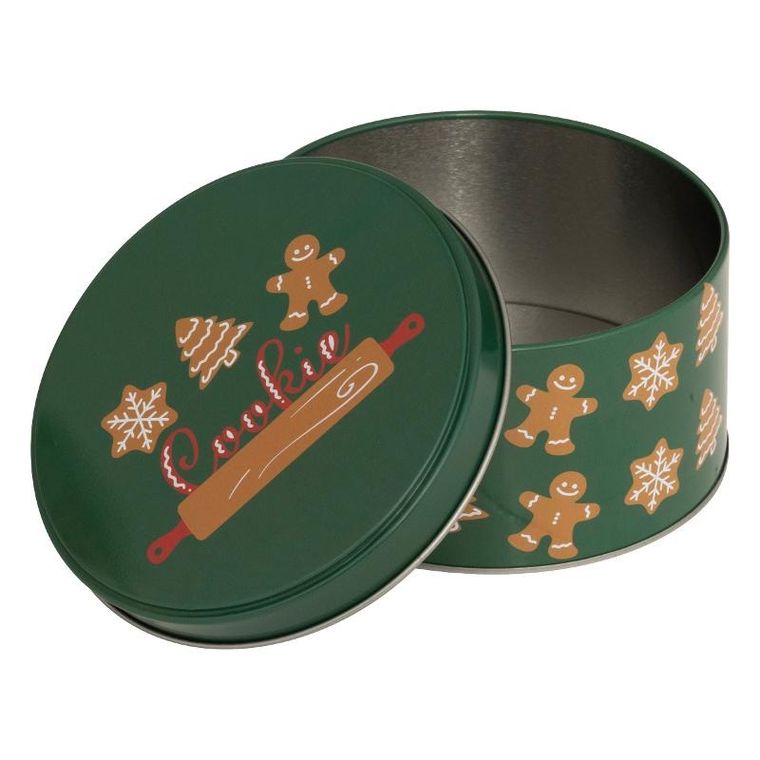 5five Simply Smart, okrągły pojemnik na ciastka, metal, 3 szt.