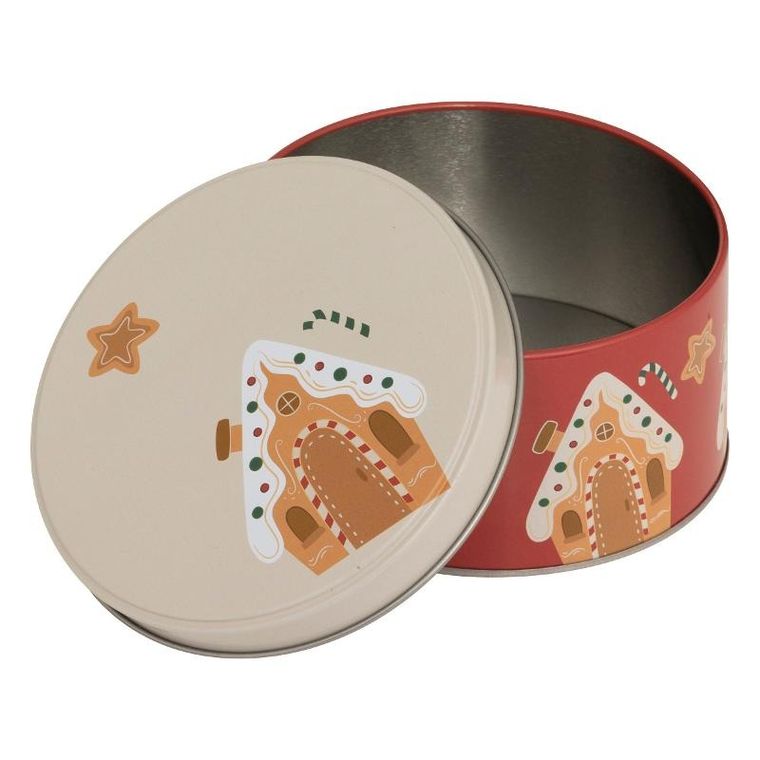 5five Simply Smart, okrągły pojemnik na ciastka, metal, 3 szt.