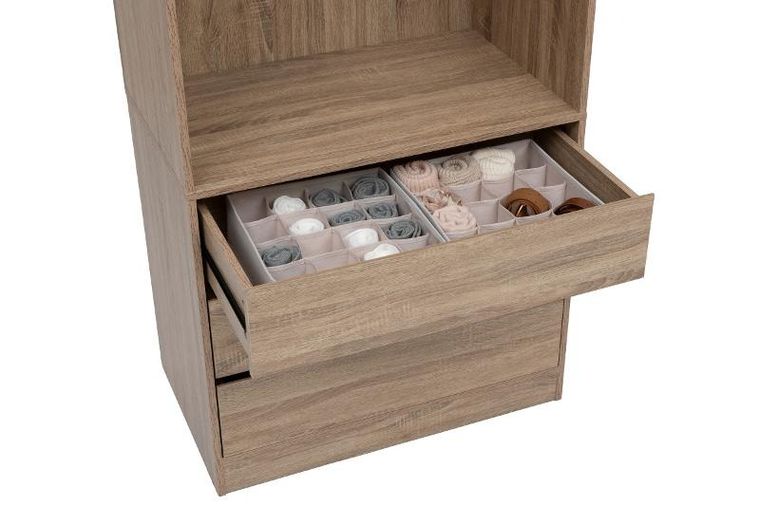 5five Simply Smart, organizer do szuflady, Dressy, 16 komór, 31-31 cm