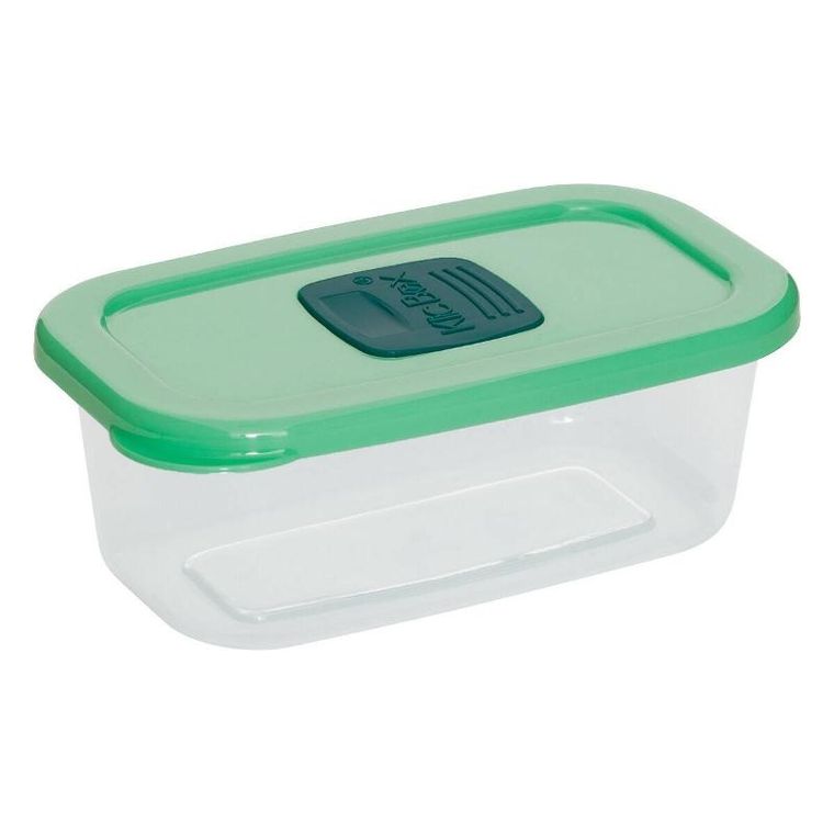 5five Simply Smart, Rect, pojemniki na żywność, zamykane na klik, 4 szt.