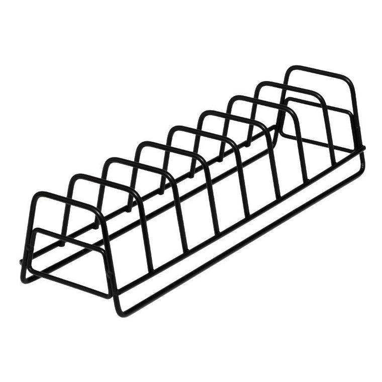 5five Simply Smart, silikonowa mata do suszenia naczyń ze stojakiem na talerze, 43,5-33-8,5 cm