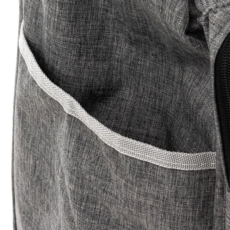 5five Simply Smart, wózek zakupowy na kółkach, szary