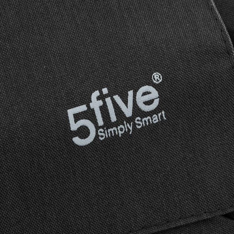 5five Simply Smart, wózek zakupowy na kółkach z pojemną komorą i kieszonkami